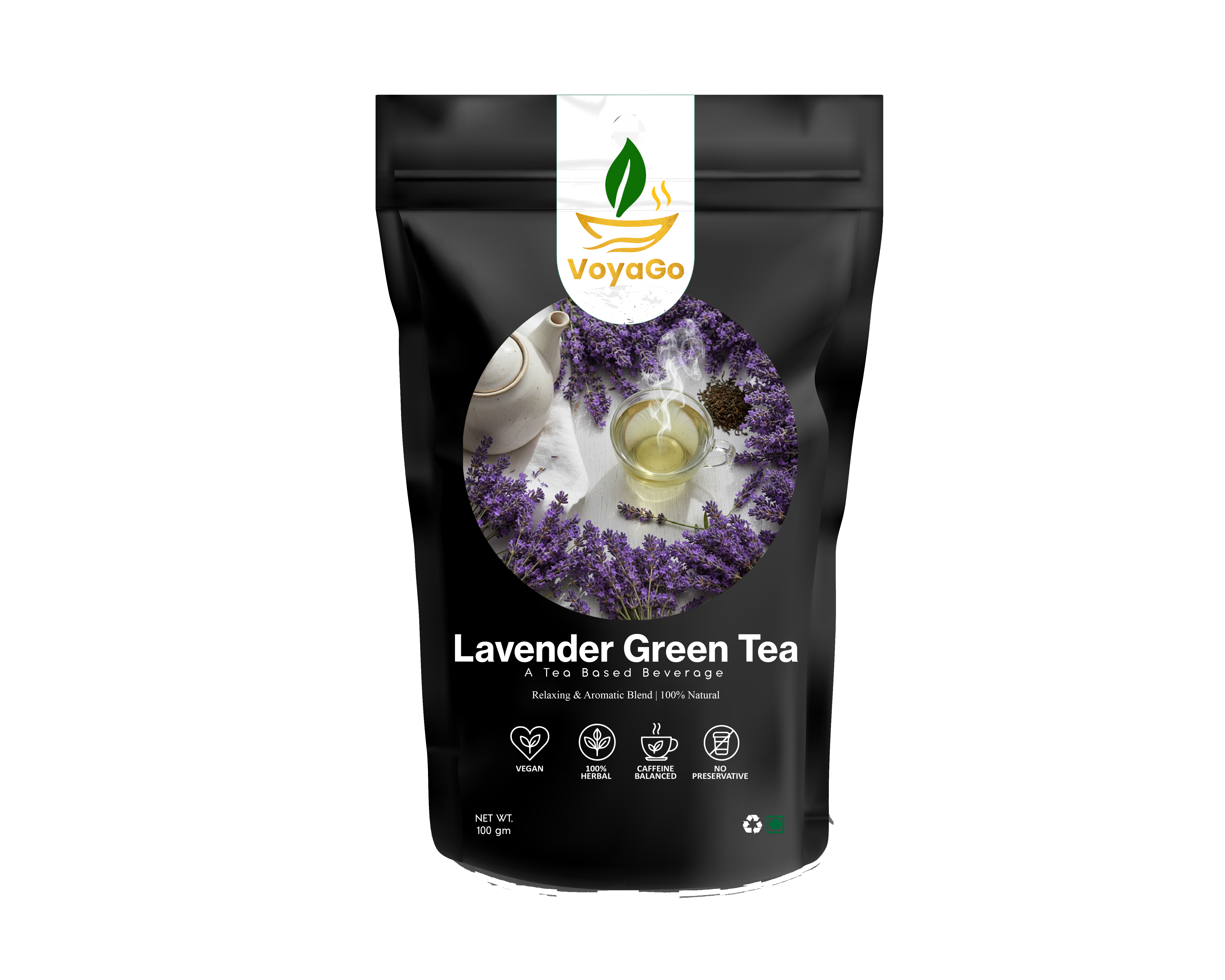 Lavender Green Tea