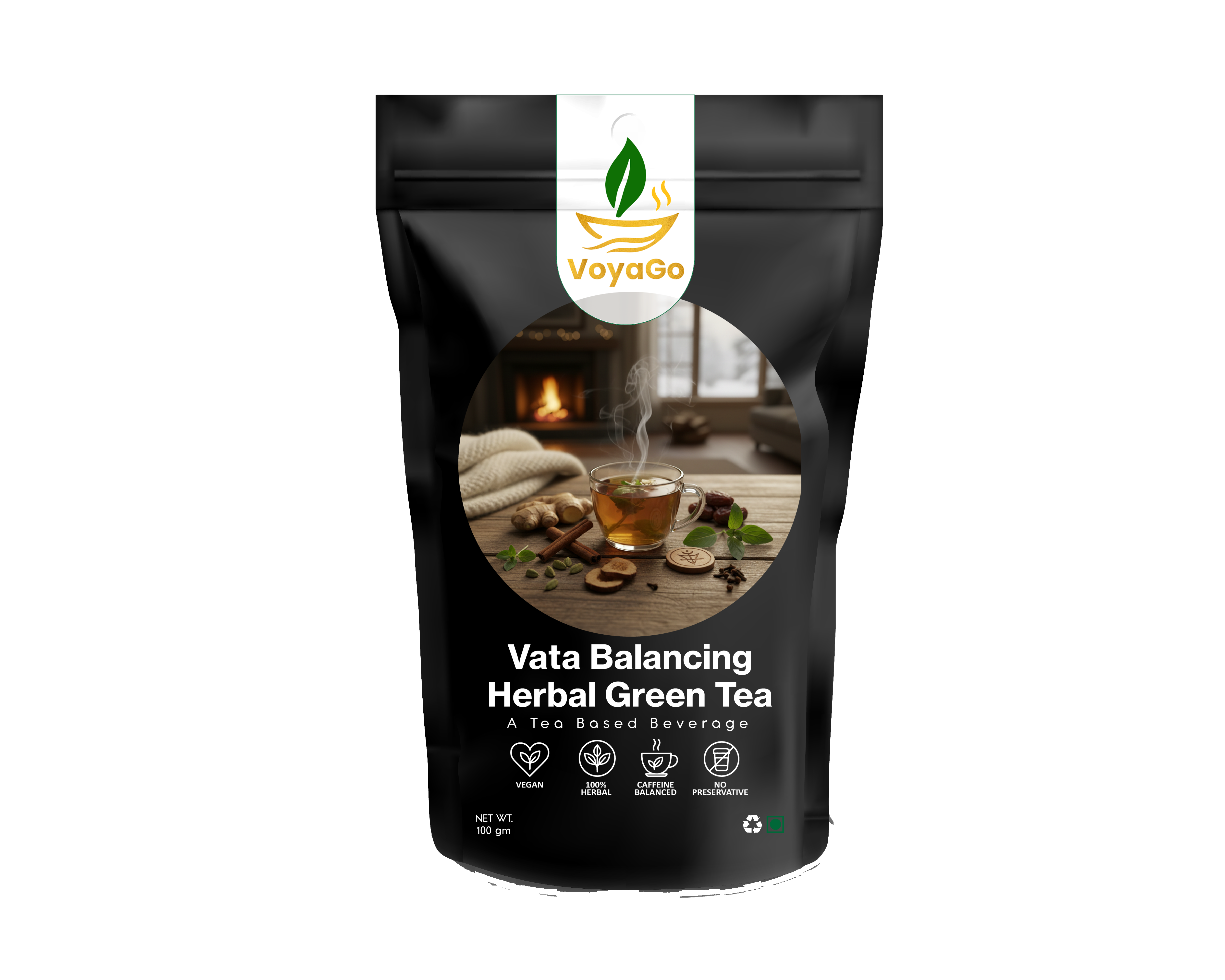 Vata Balancing Herbal Green Tea